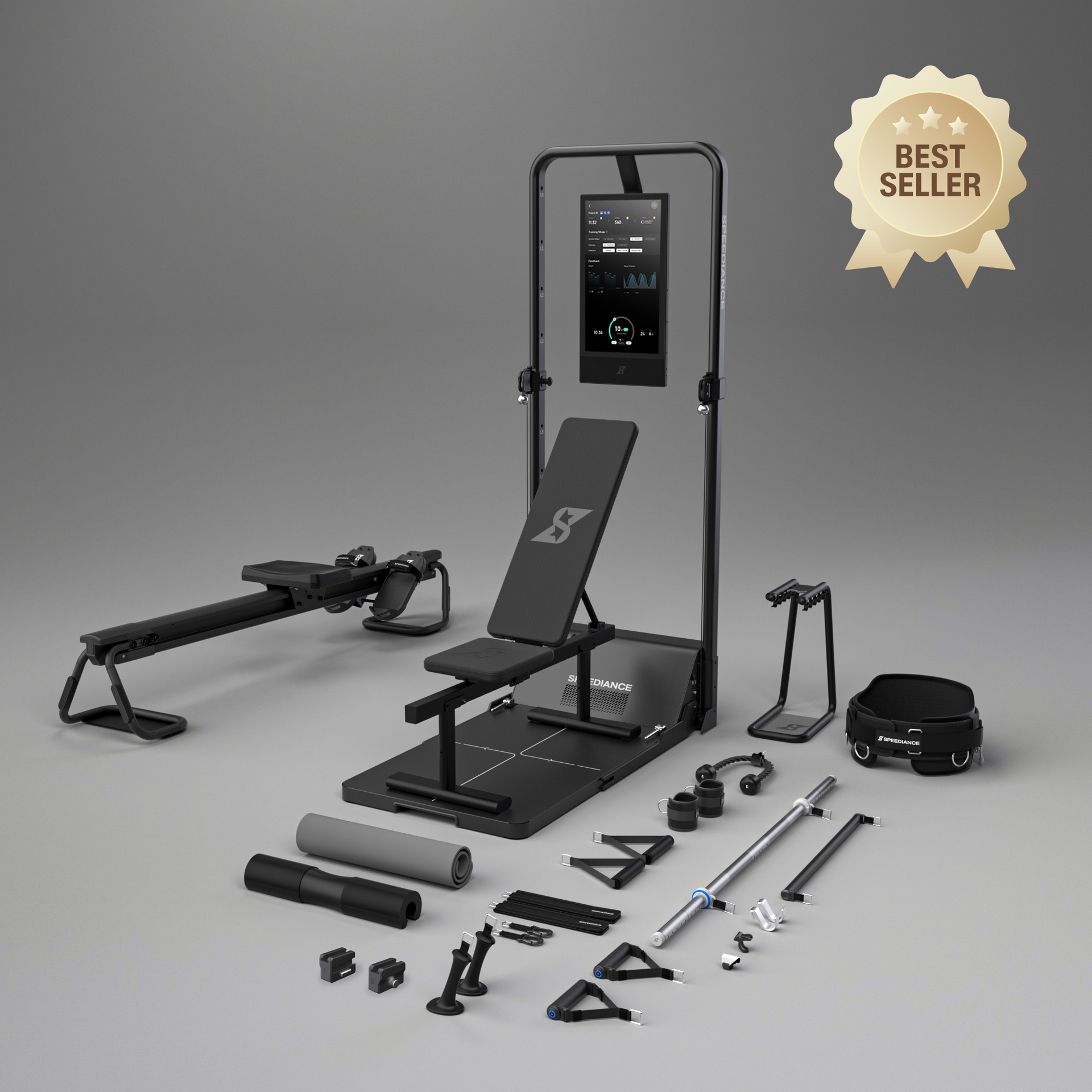 高橋　SPEEDIANCE GYM MONSTER 2 アクセサリーセット Gym Monster 2 Smart Home Gym Equipment with AI Training